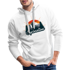 Men’s Premium Hoodie - white