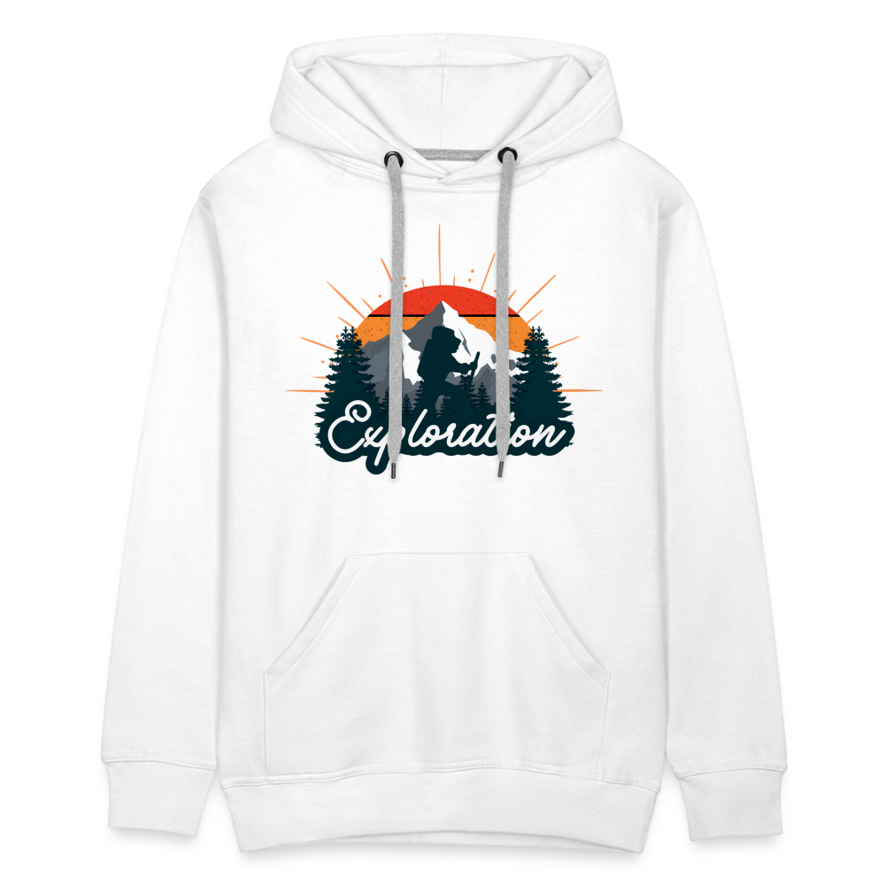 Men’s Premium Hoodie - white