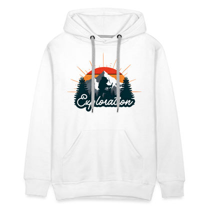 Men’s Premium Hoodie - white