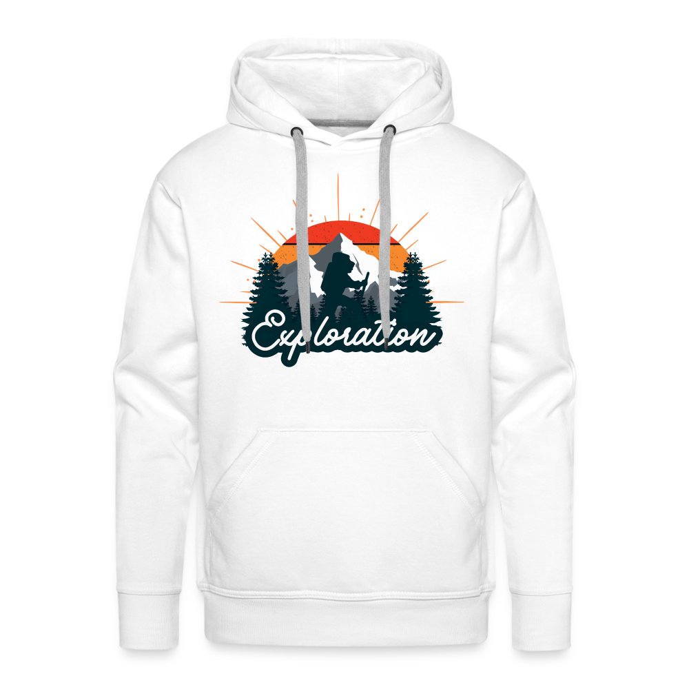 Men’s Premium Hoodie - white