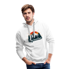 Men’s Premium Hoodie - white
