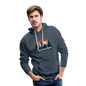 Men’s Premium Hoodie - heather denim