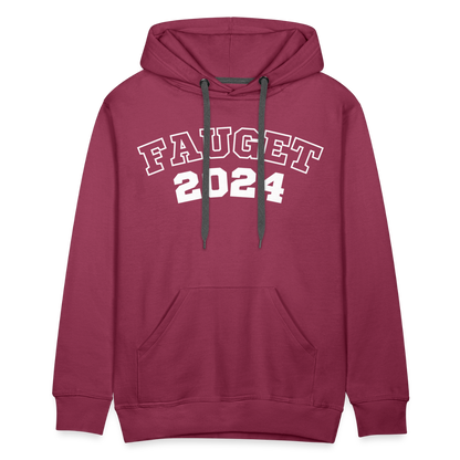 Men’s Premium Hoodie - burgundy