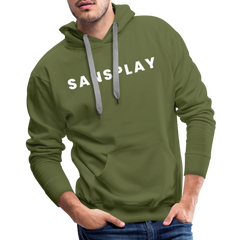 Men’s Premium Hoodie - olive green